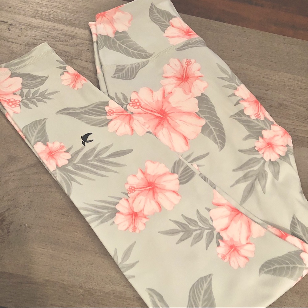 Glyder Tropical Print High Power Leggings
